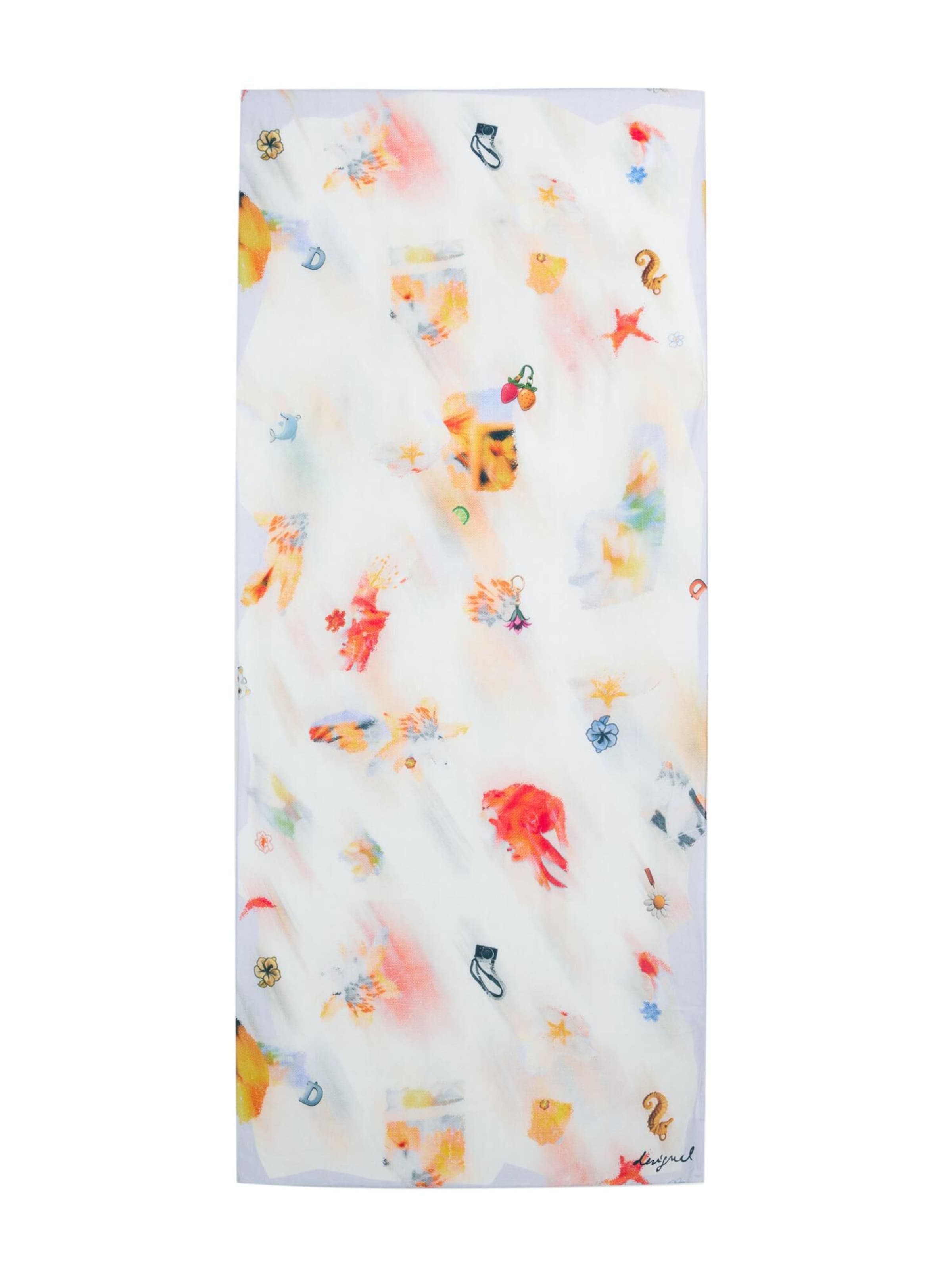 Desigual Šal | bela barva: sprednja stran