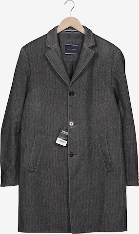 Tommy Hilfiger Tailored Mantel L-XL in Grau: Vorderseite