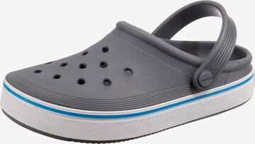 Crocs Clogs in Grey: front