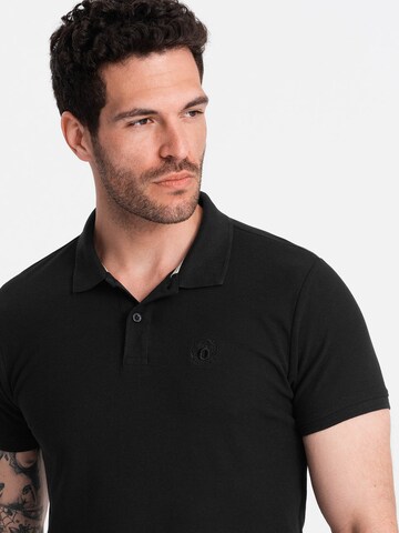Ombre Shirt 'OM-POBS-0100' in Zwart