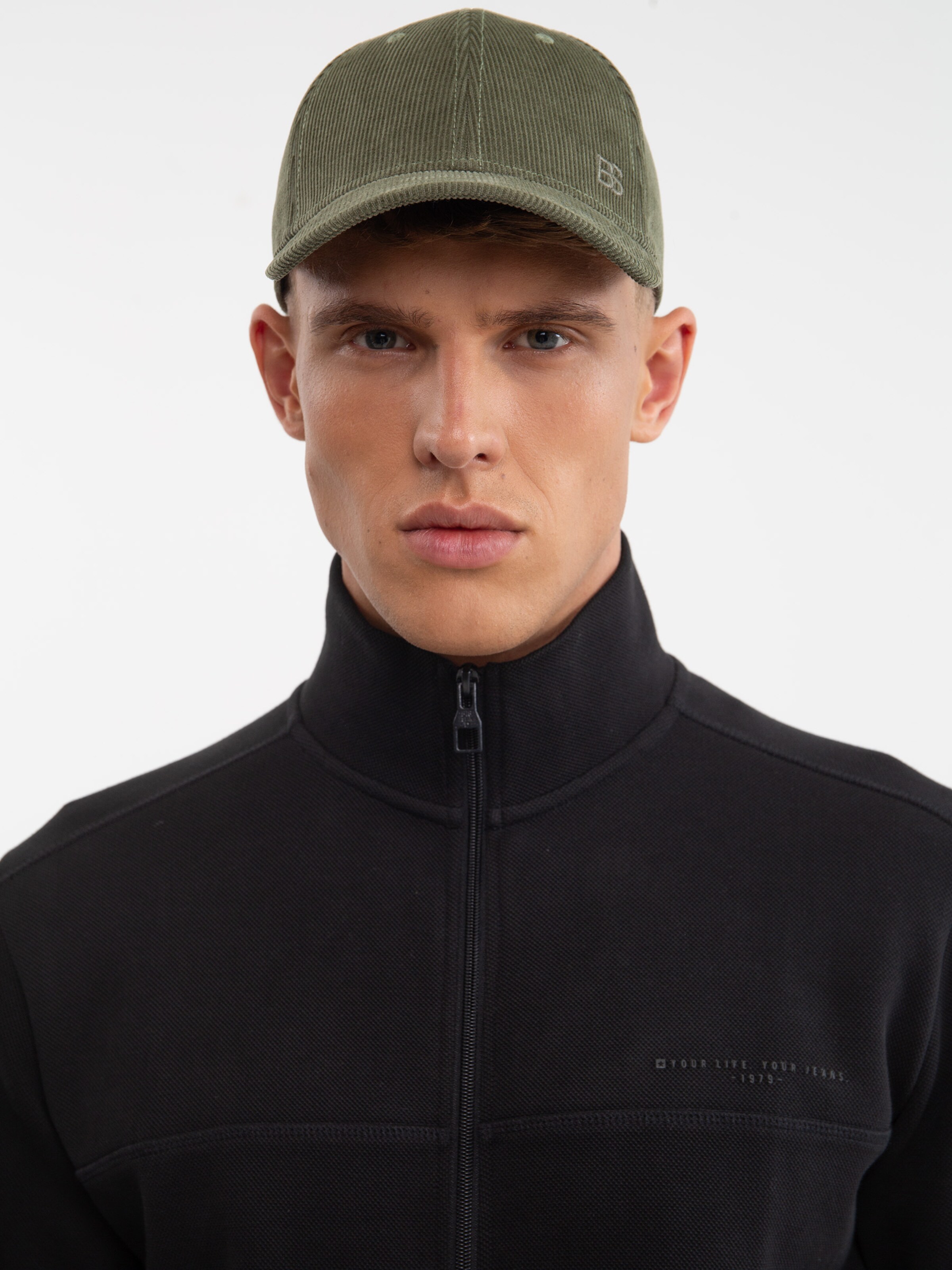 BIG STAR Sweatvest in Zwart