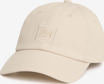 Polo Club Cap in Beige: front