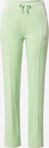 Juicy Couture Broek 'Tina' in Groen: voorkant