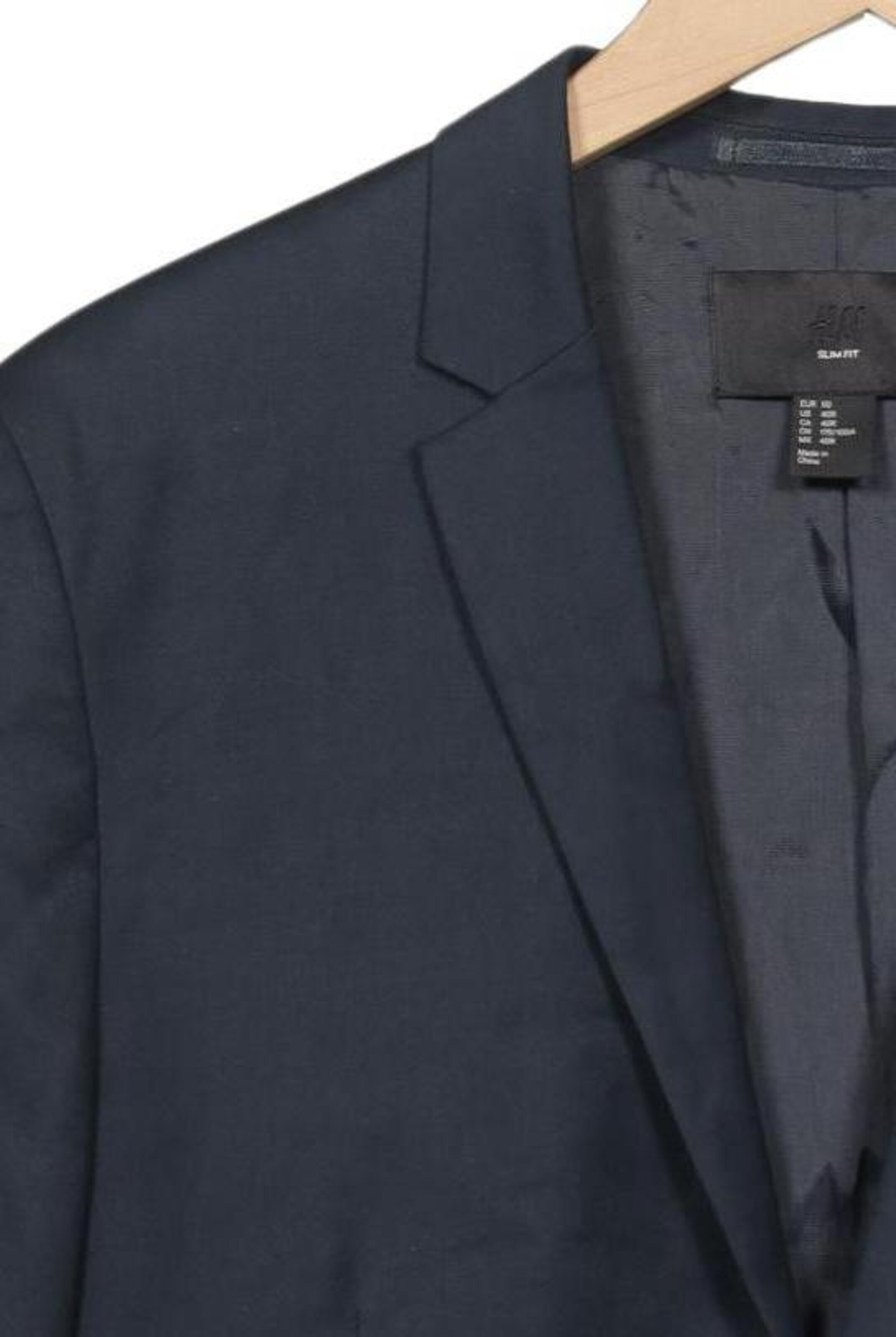 H&M Suit Jacket in M-L in Blue