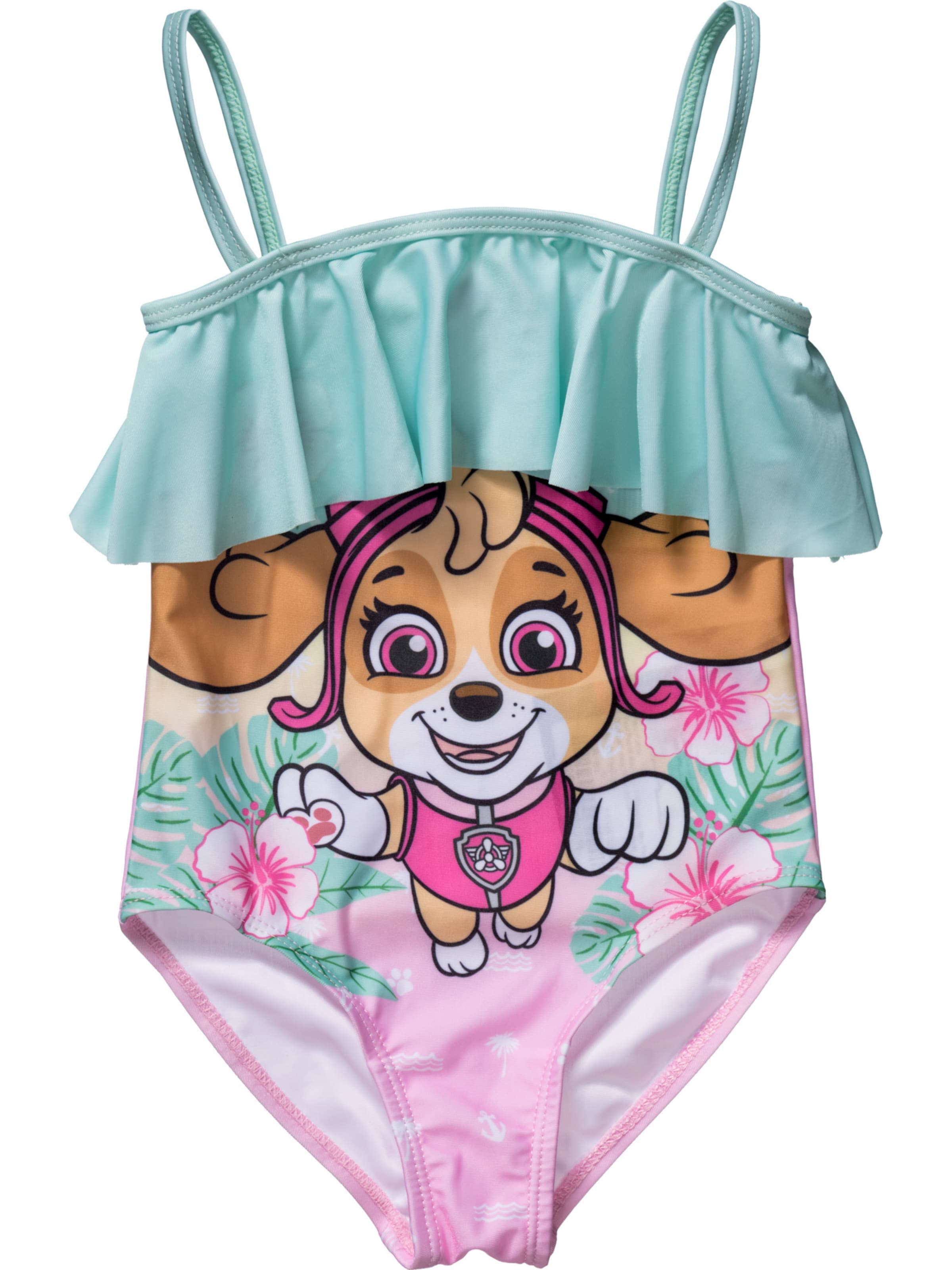 Costume intero 'Paw Patrol' di PAW Patrol in rosa: frontale