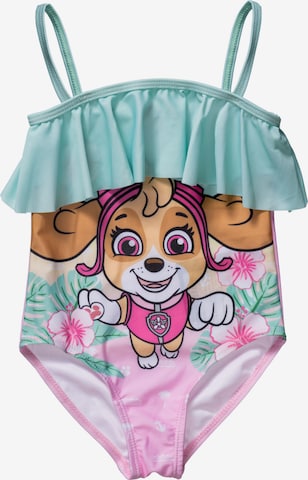 PAW Patrol Badeanzug 'Paw Patrol' in Pink: Vorderseite
