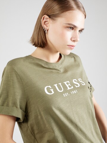 T-shirt GUESS en vert