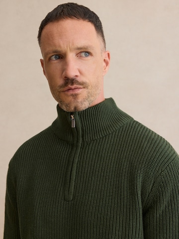 žalia DAN FOX APPAREL Megztinis 'Leart'