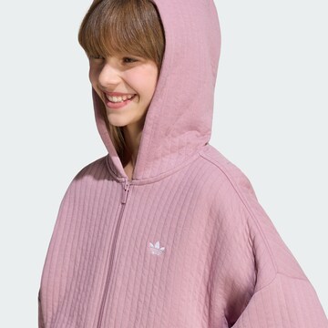 ADIDAS ORIGINALS - Casaco em moletão em roxo