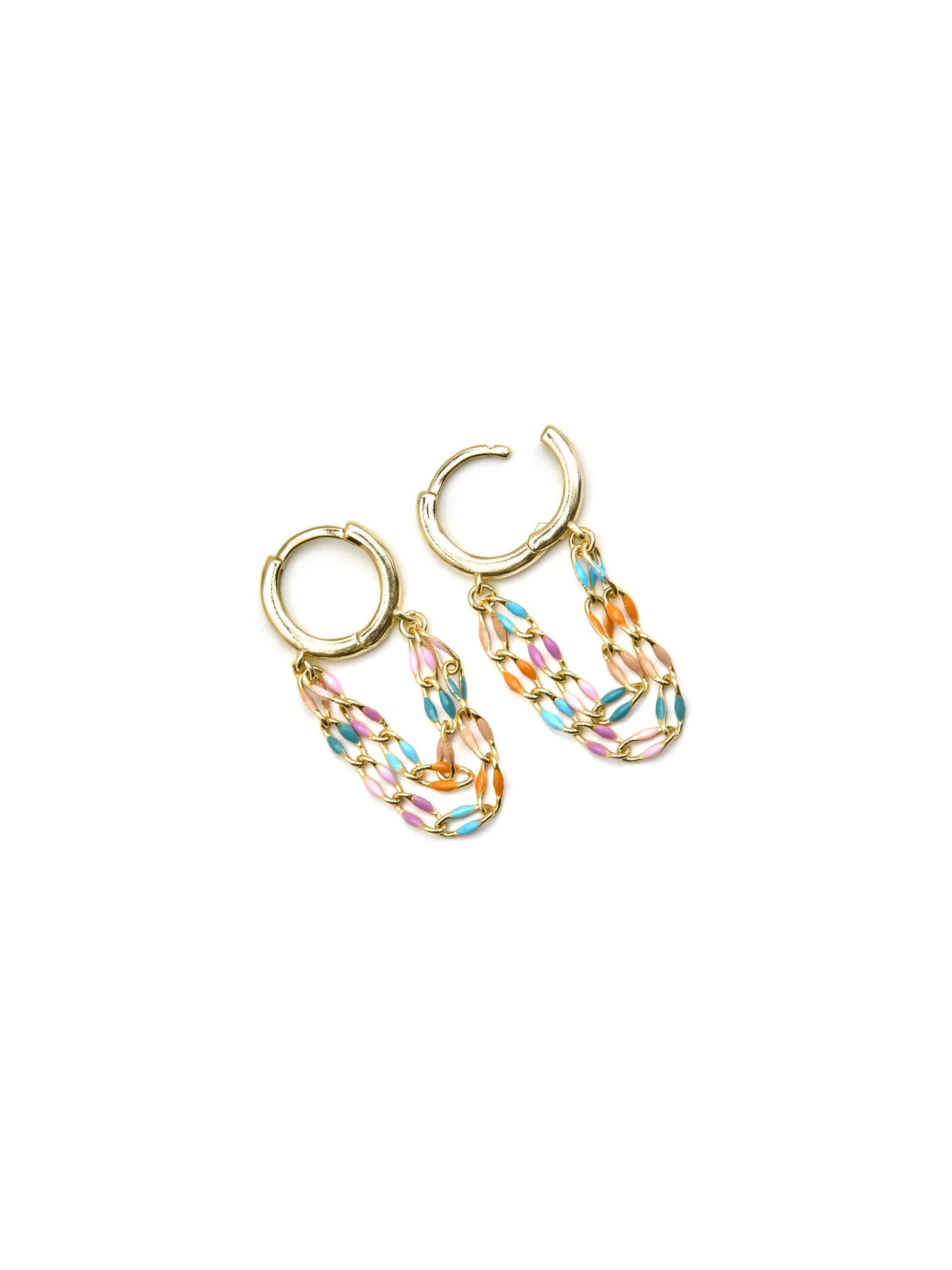 Luxenter - Pendientes 'Noida' en oro