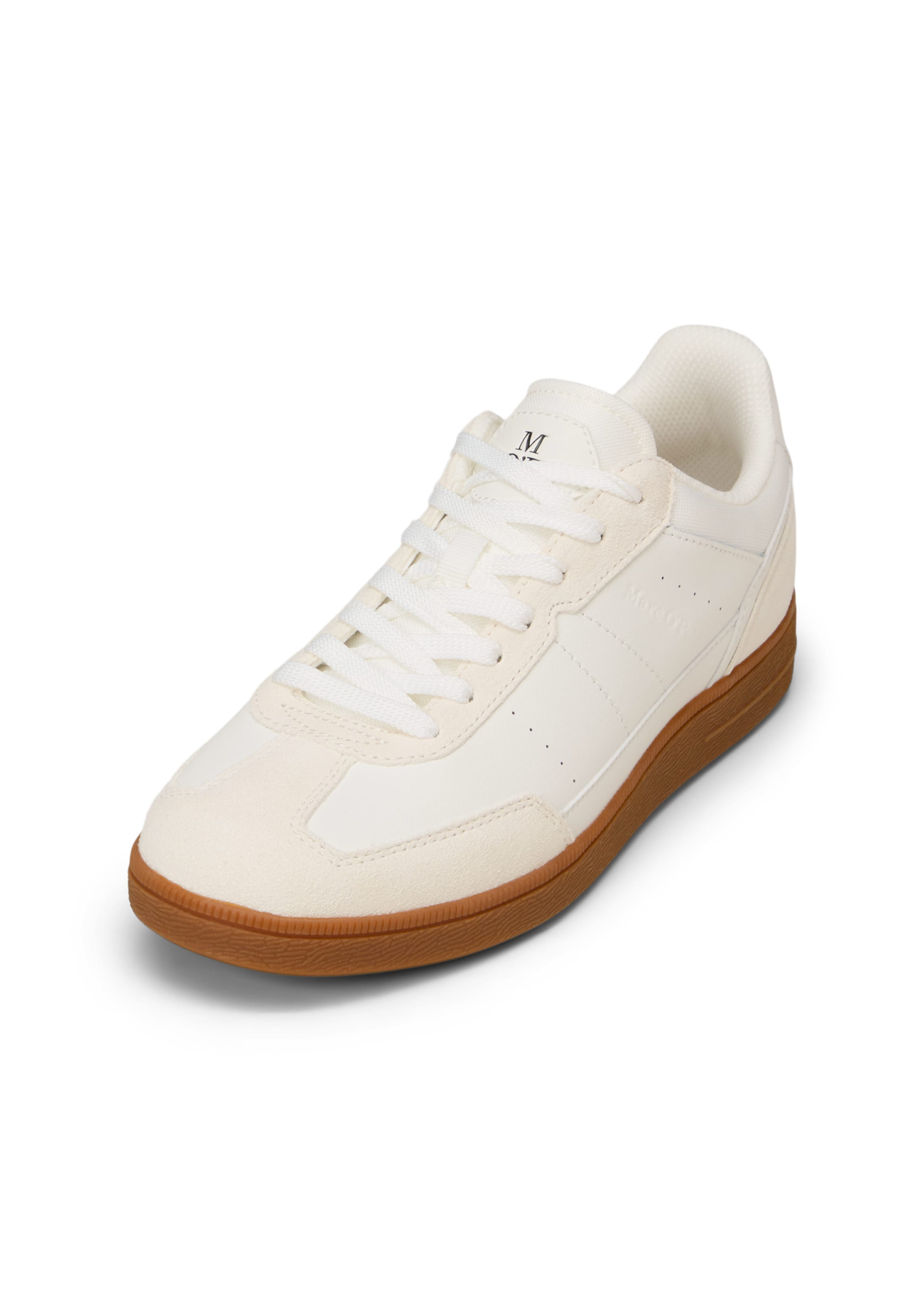 Marc O'Polo Platform trainers 'Charlie' in Beige: front