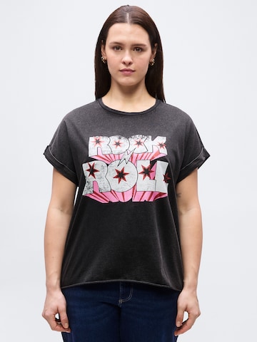 ONLY Carmakoma Shirt 'CARJOZI' in Black: front