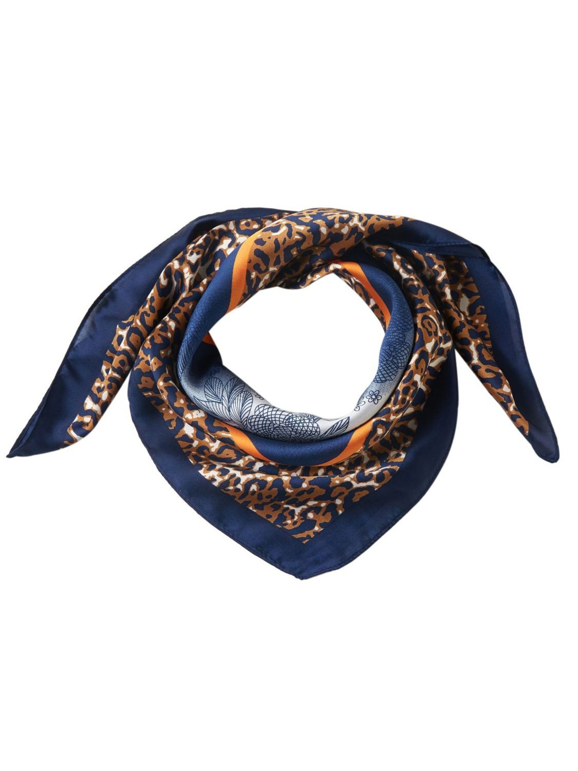 alberto cabale Schal 'Chetaah Cléo' in Blau