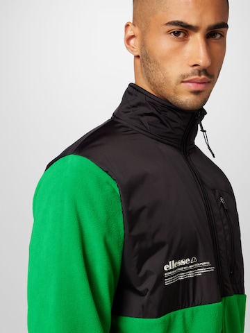 ELLESSE Fleece Jacket 'Solarolo' in Green