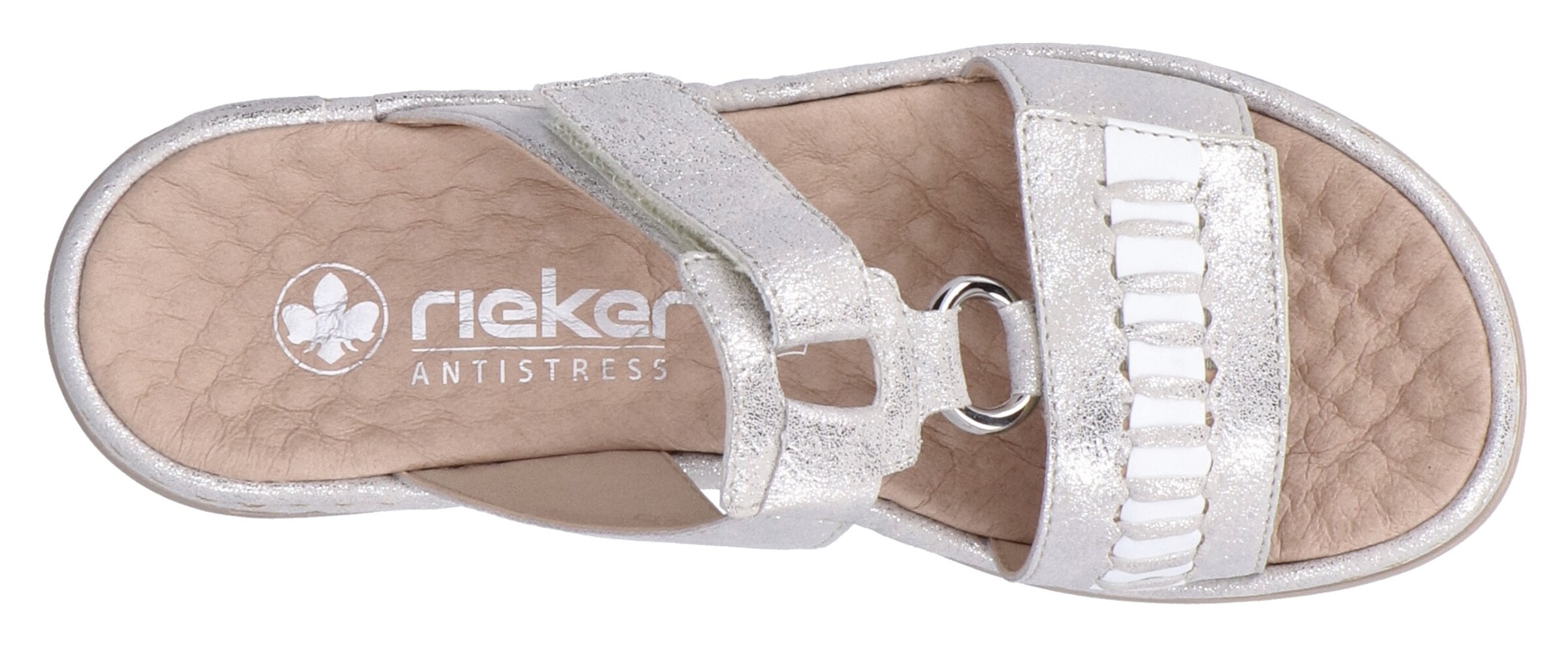 Rieker Pantolette in Silber