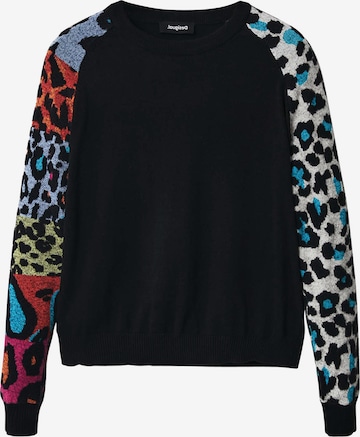 Desigual Sweater 'Ayla' in Black: front