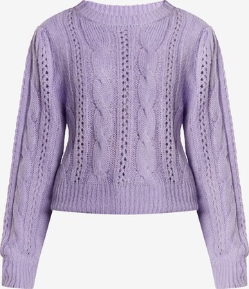 MYMO Sweater in Purple: front