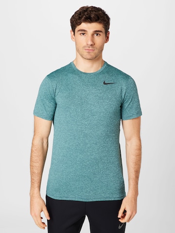 NIKE Performance shirt in Green: front