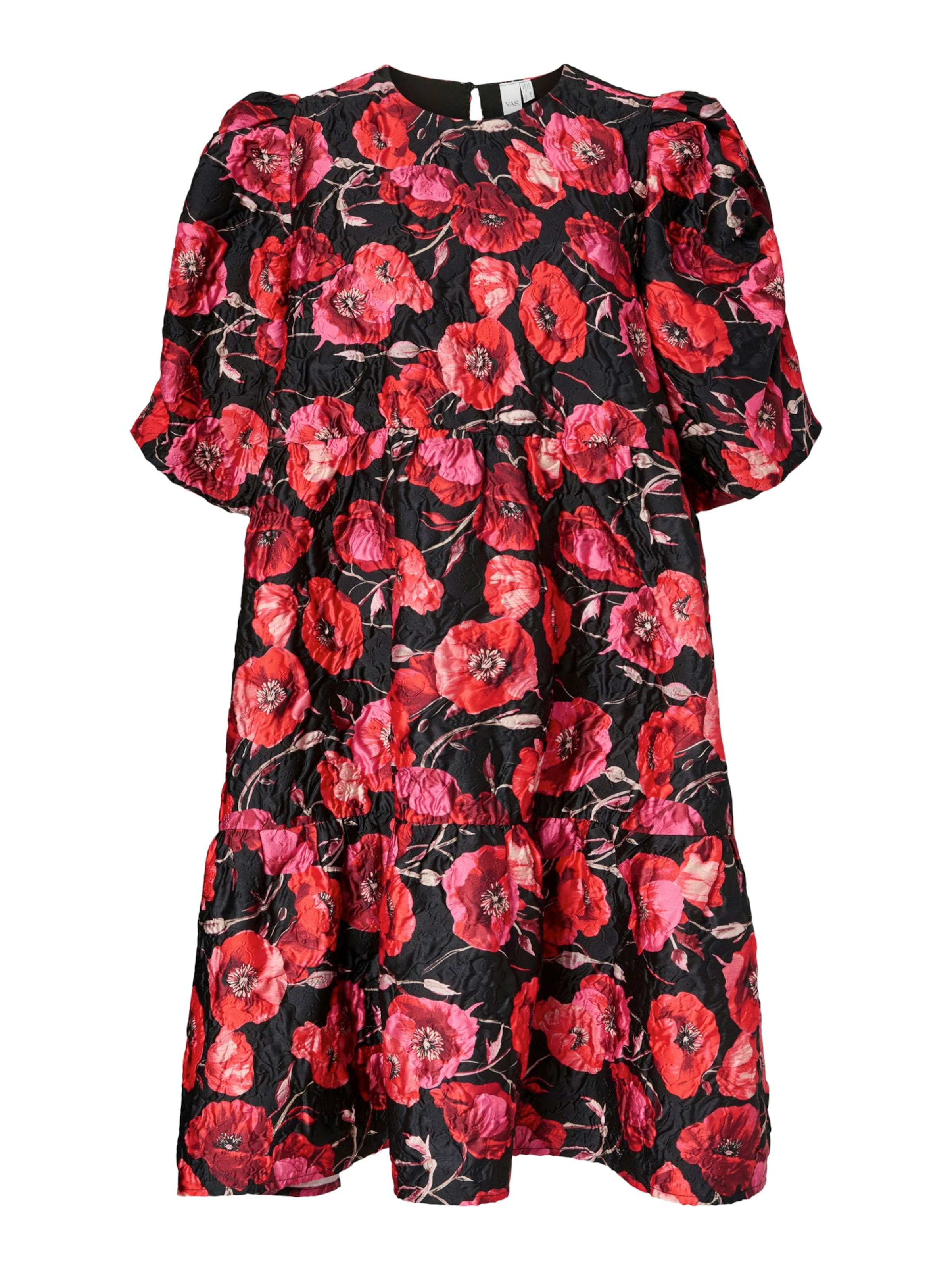 YAS Kjole 'YASPOPPINA' i sort: forside