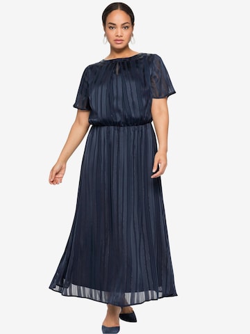 SHEEGO Abendkleid in Blau: predná strana