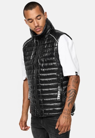 trueprodigy Bodywarmer ' Dave ' in Zwart: voorkant