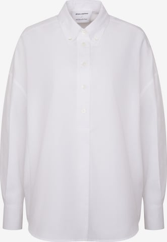 SEIDENSTICKER Blouse in Wit: voorkant