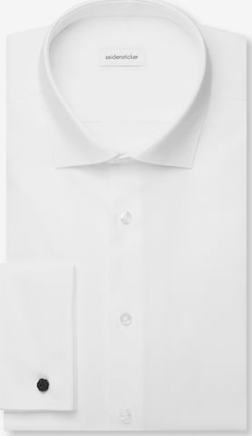 Coupe regular Chemise business SEIDENSTICKER en blanc : devant