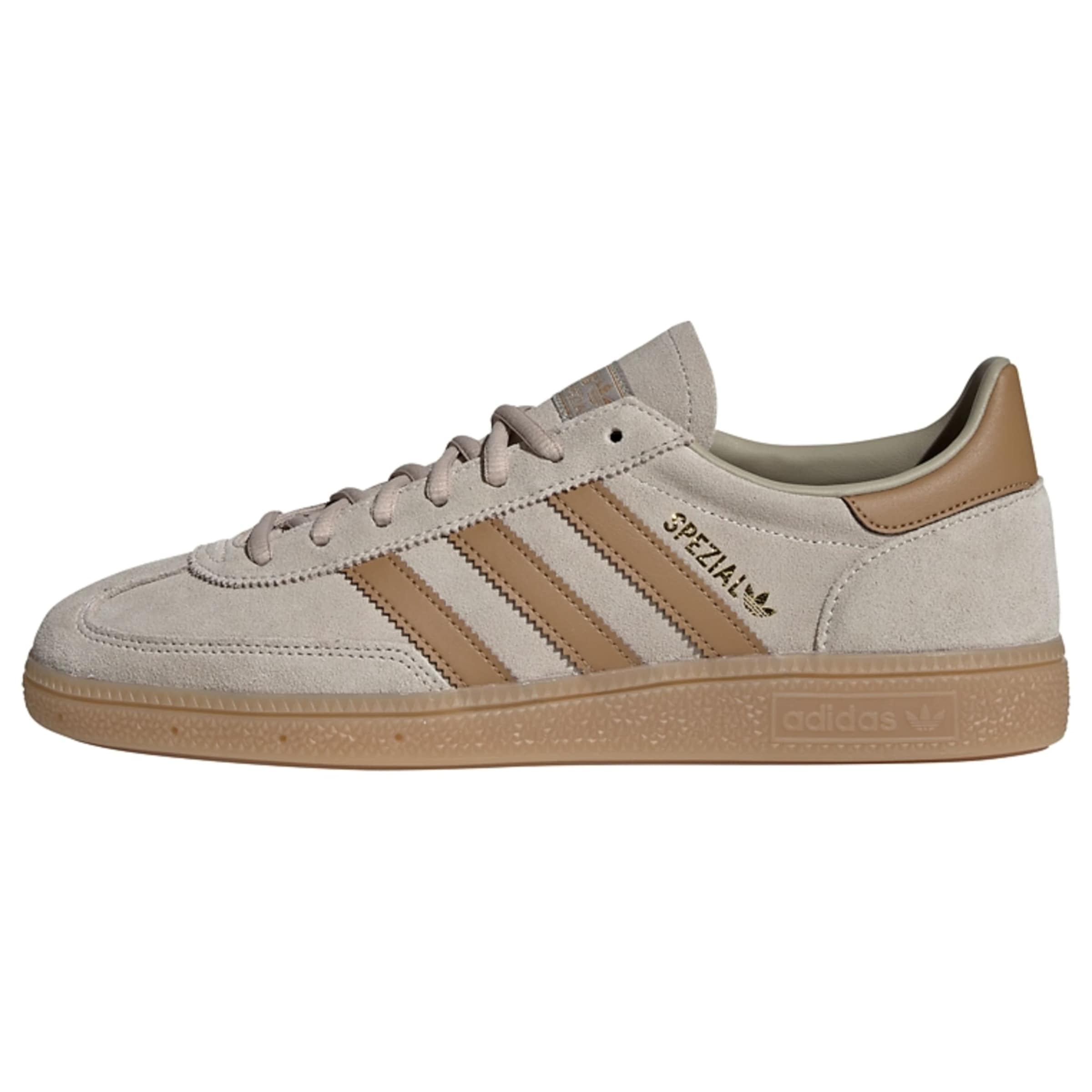ADIDAS ORIGINALS Platform trainers 'Handball Spezial' in Beige: front