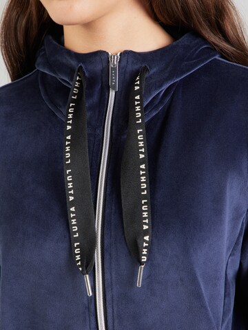 LUHTA Športna jopa na zadrgo 'BROMARF' | modra barva