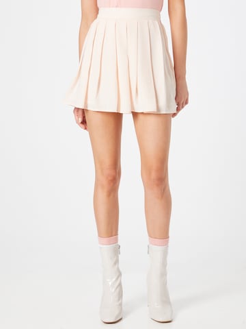 GLAMOROUS Skirt in Beige: front