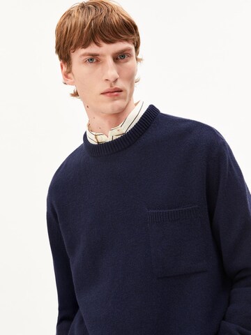 ARMEDANGELS Sweater in Blue: front