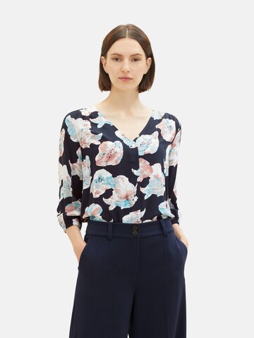 TOM TAILOR Blouse in Blauw