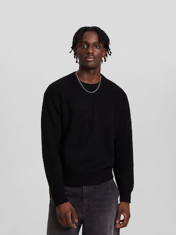 Bershka Pullover in Schwarz: predná strana