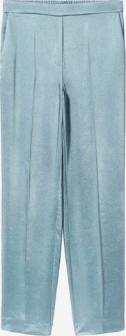 MANGO Regular Pantalon 'Nicole' in Blauw: voorkant