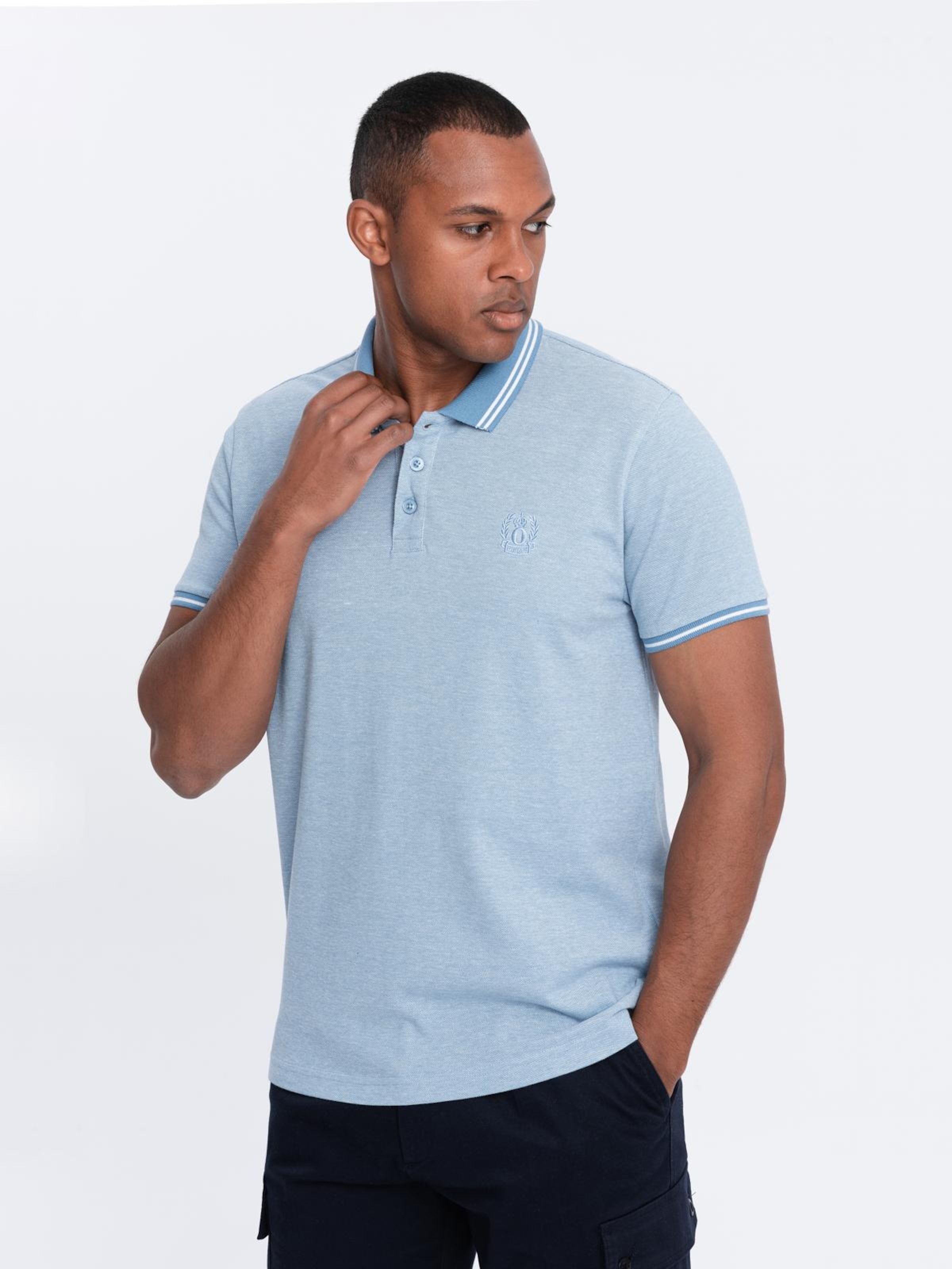 Ombre Shirt in Blue