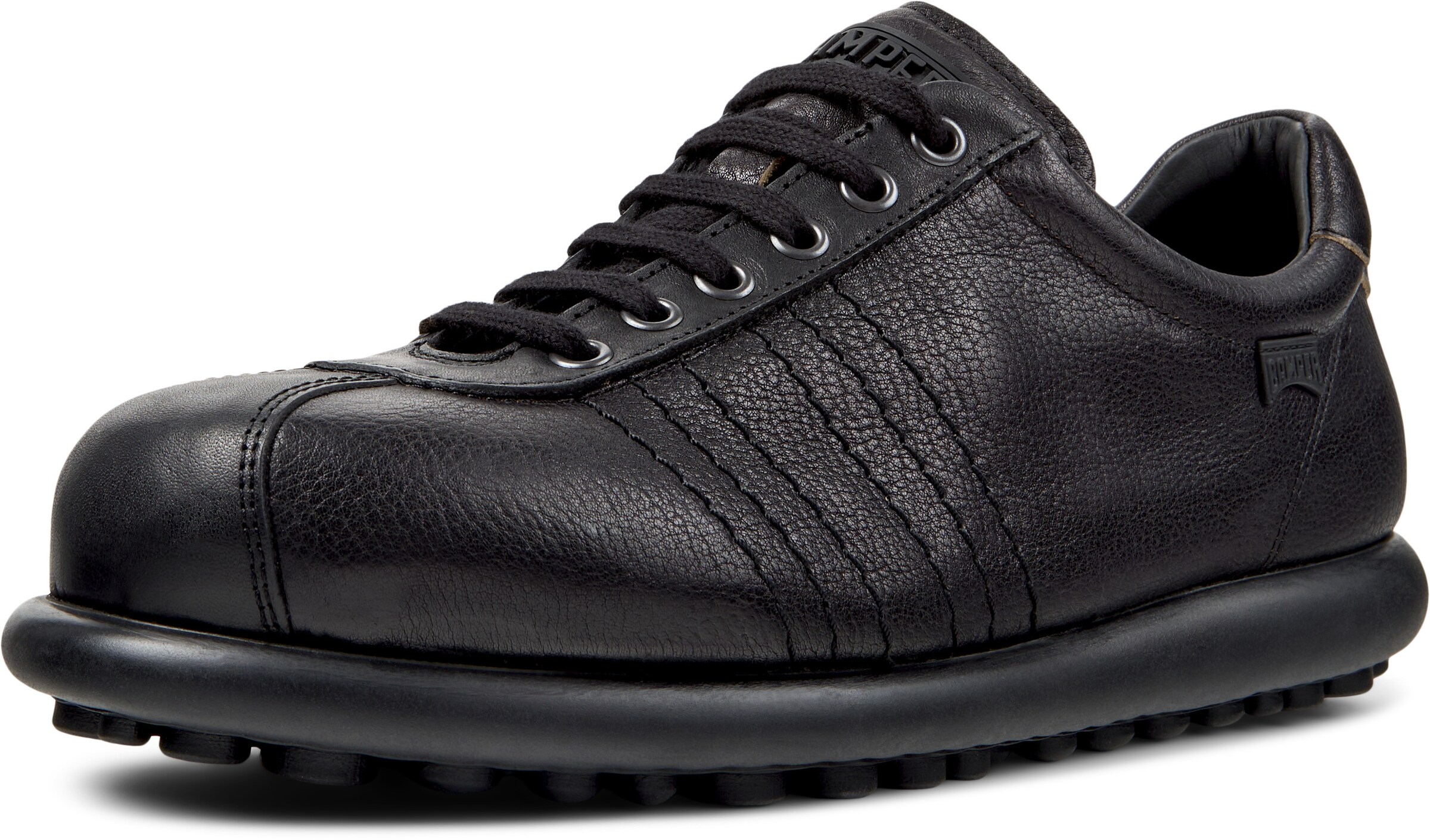 CAMPER Platform trainers 'Pelotas Ariel' in Black: front