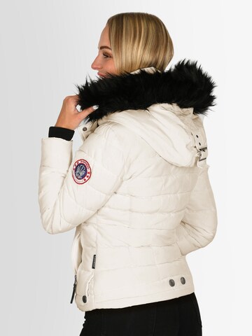 NAVAHOO Winter Jacket 'Chloe' in Beige