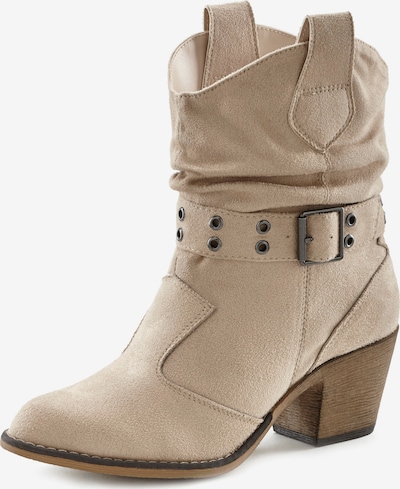 Cizme de cowboy LASCANA pe bej, Vizualizare produs