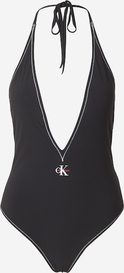 Calvin Klein Swimwear Uimapuku värissä punainen / musta / valkoinen, Tuotenäkymä