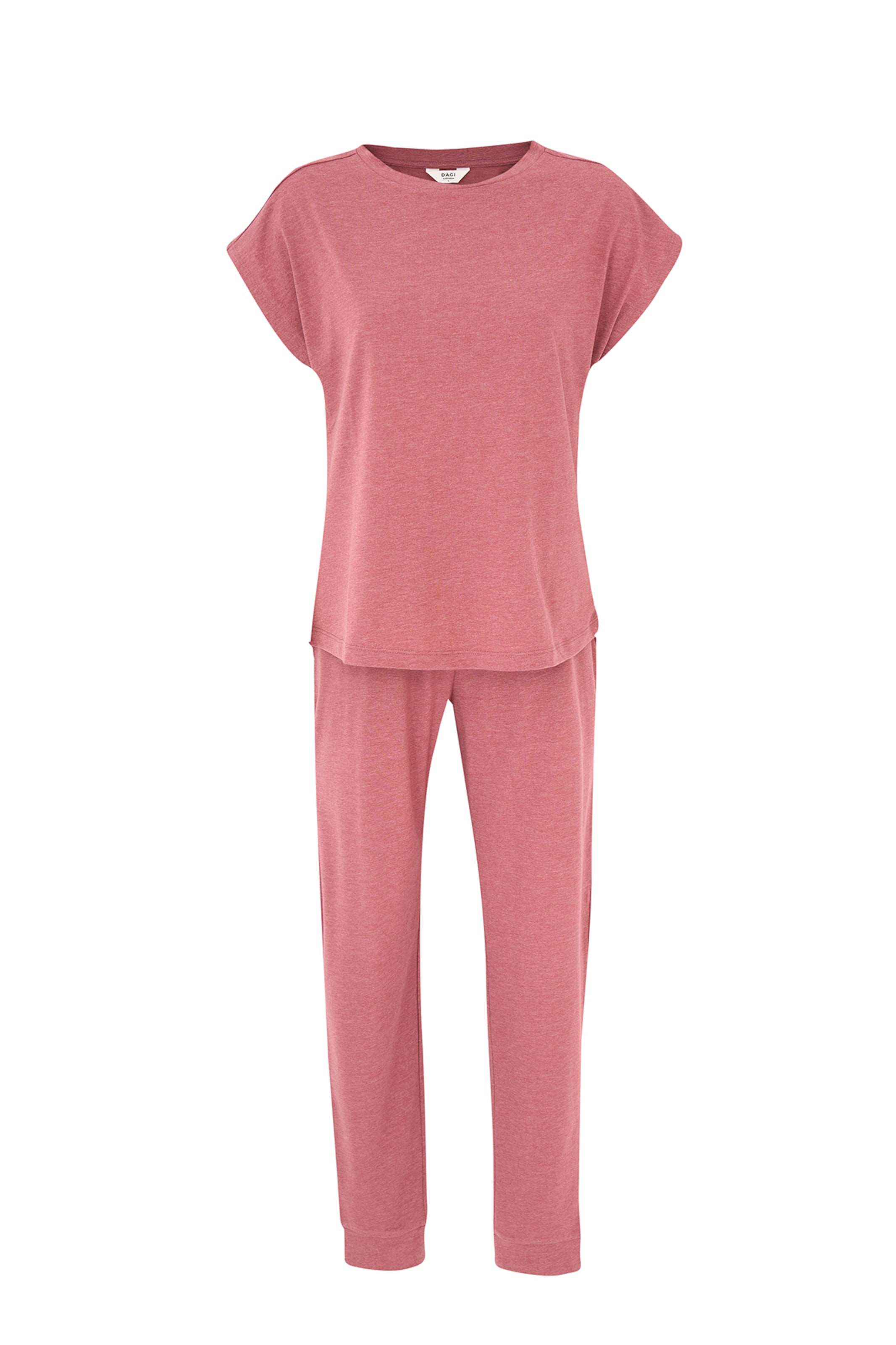 Dagi Pyjama in Pink: Vorderseite