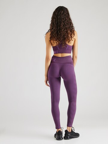 Hummel Skinny Sporthose 'CHRISTEL' in Lila