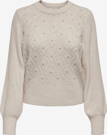 ONLY Pullover 'LEANDRA' in Beige: predná strana