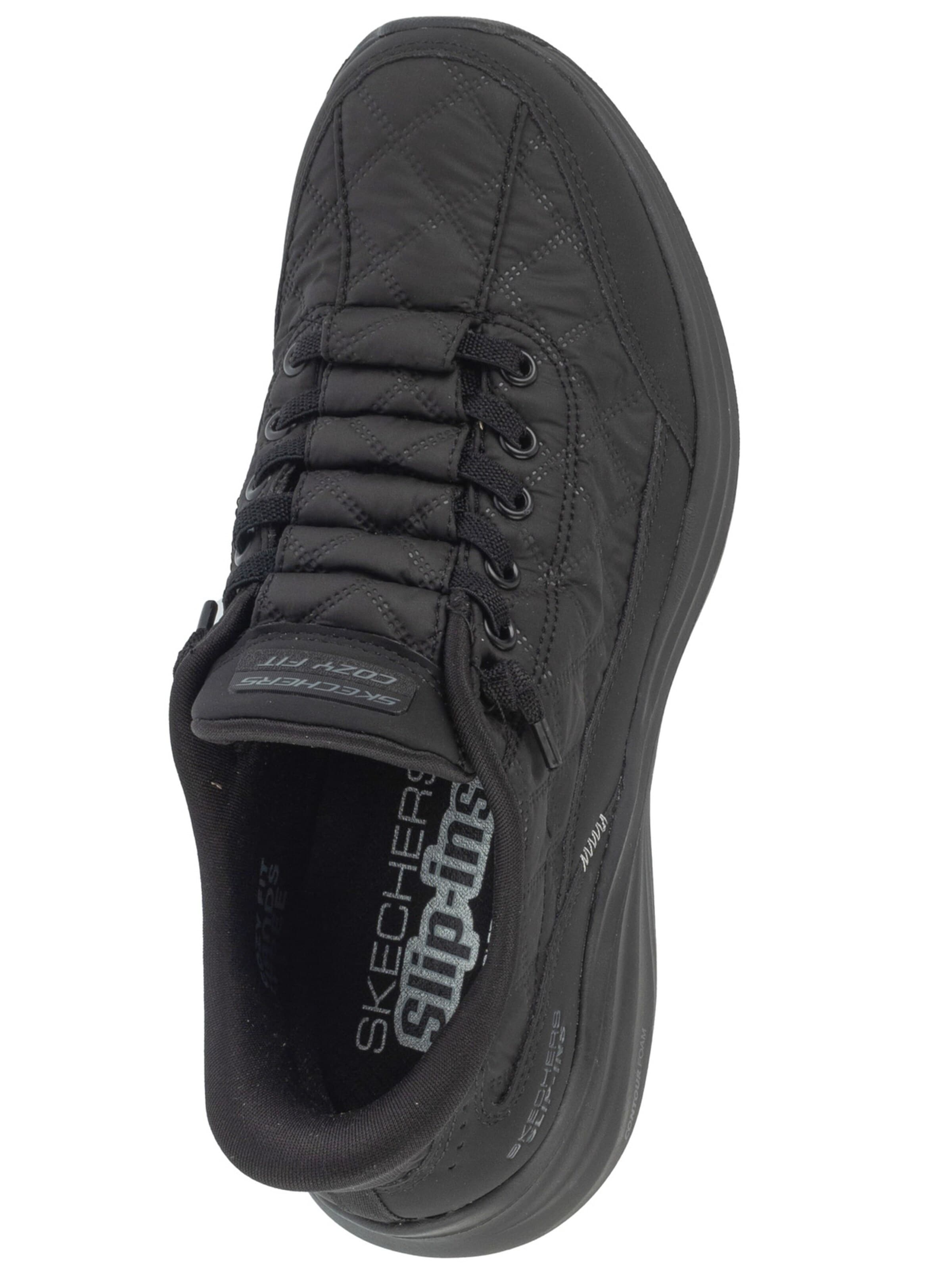 Baskets basses 'Skechers Slip-ins: Contour Foam - Cozy Fit' SKECHERS en noir