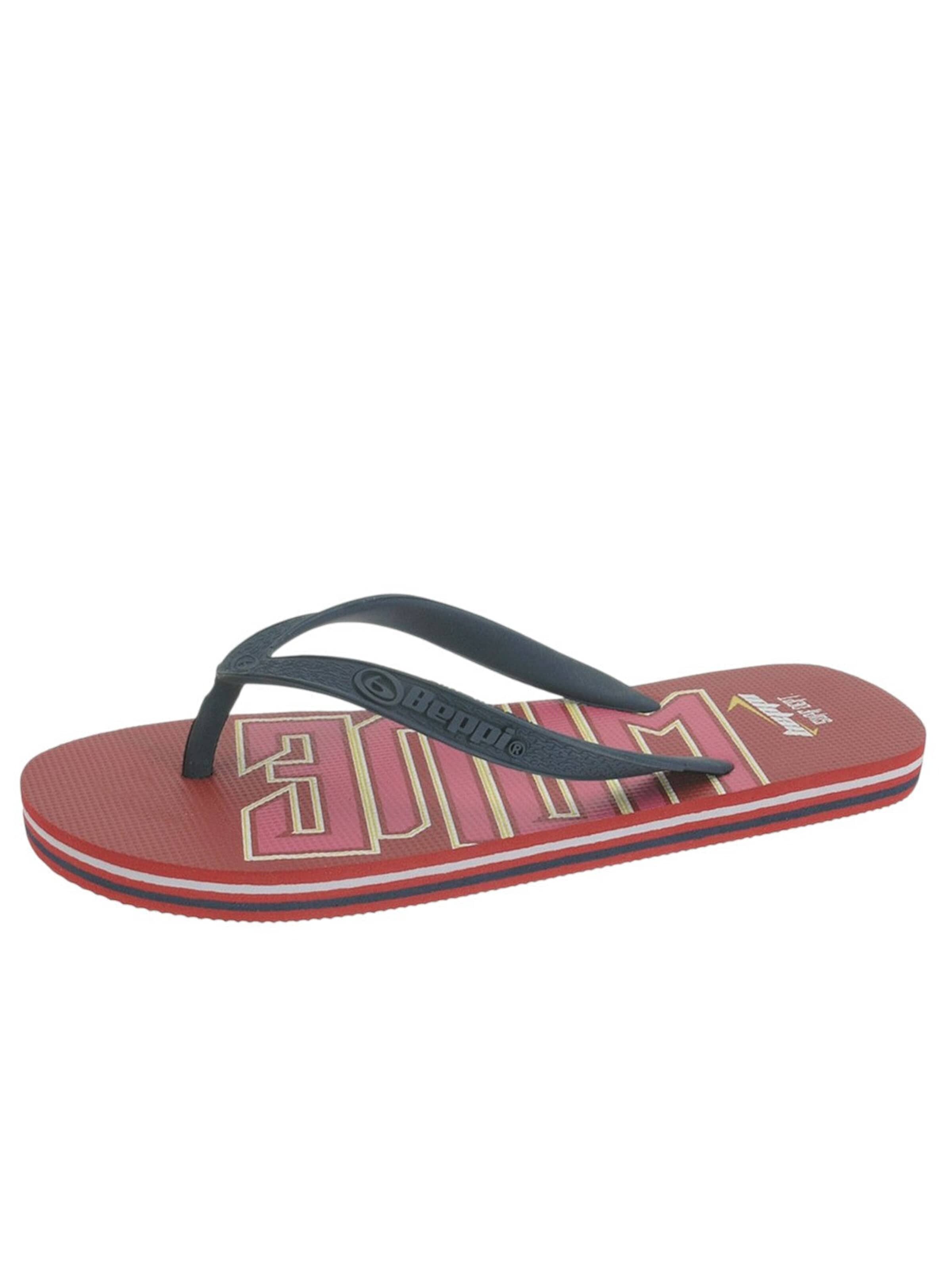Claquettes / Tongs Beppi en bleu : devant