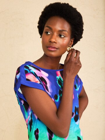 love & roses Shirt in Blue