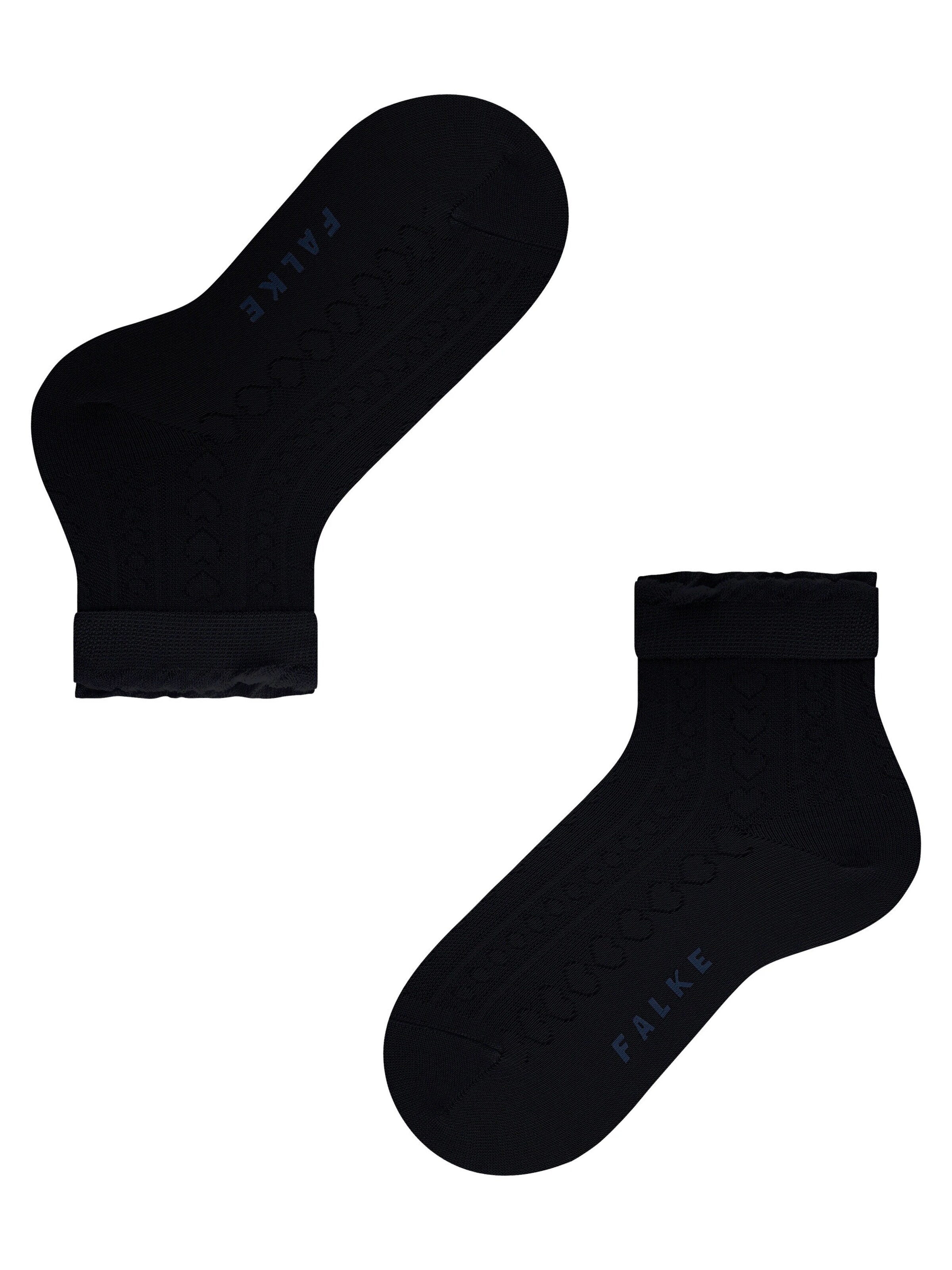 FALKE Socken 'Romantic Net'‌ in Blau