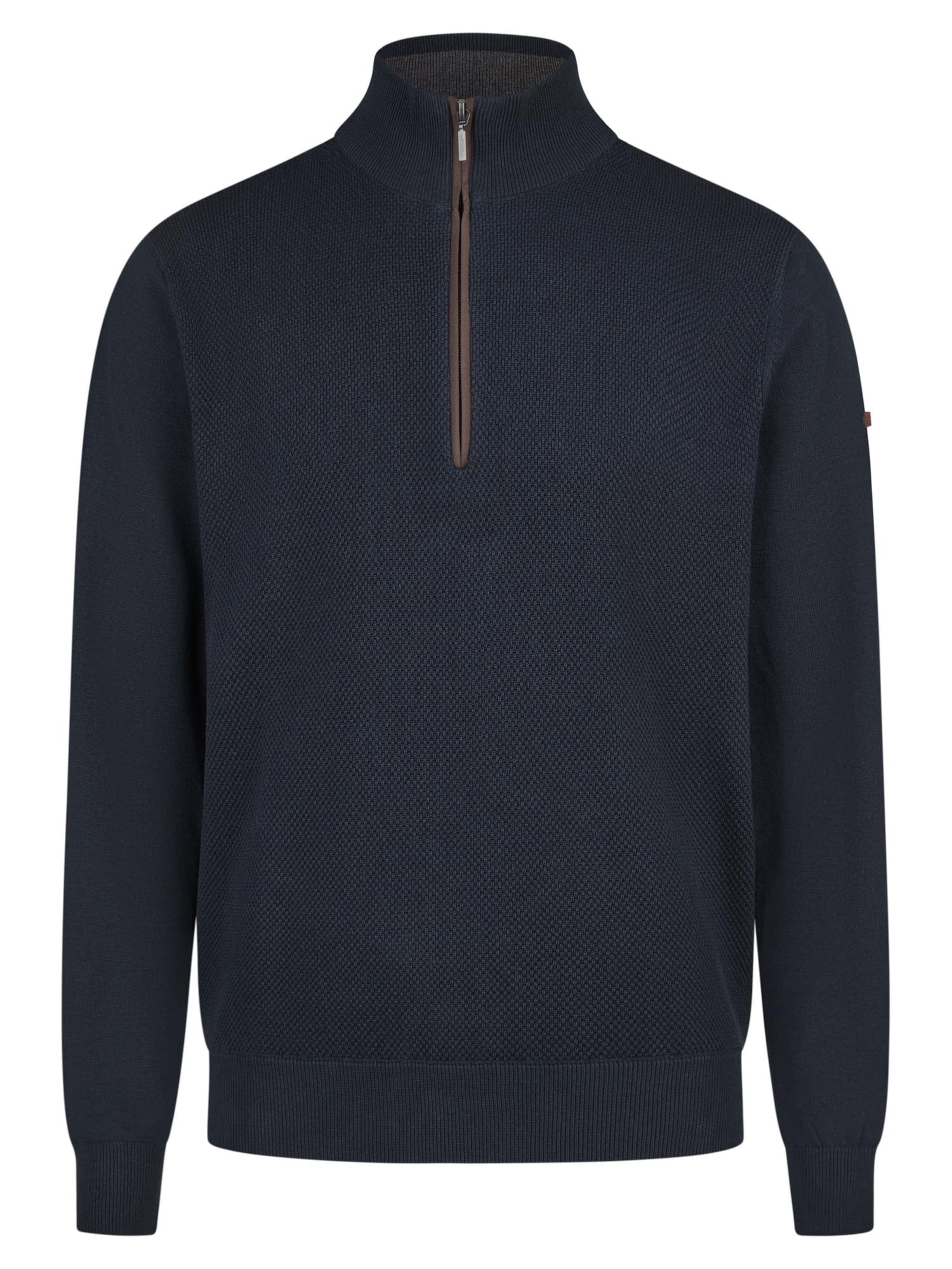 redmond Pullover 'Basic'‌‌‌‌‌‌‌‌ in Blau: Vorderseite