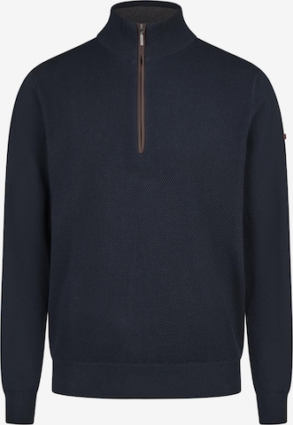 redmond Pullover 'Basic' in Blau: Vorderseite