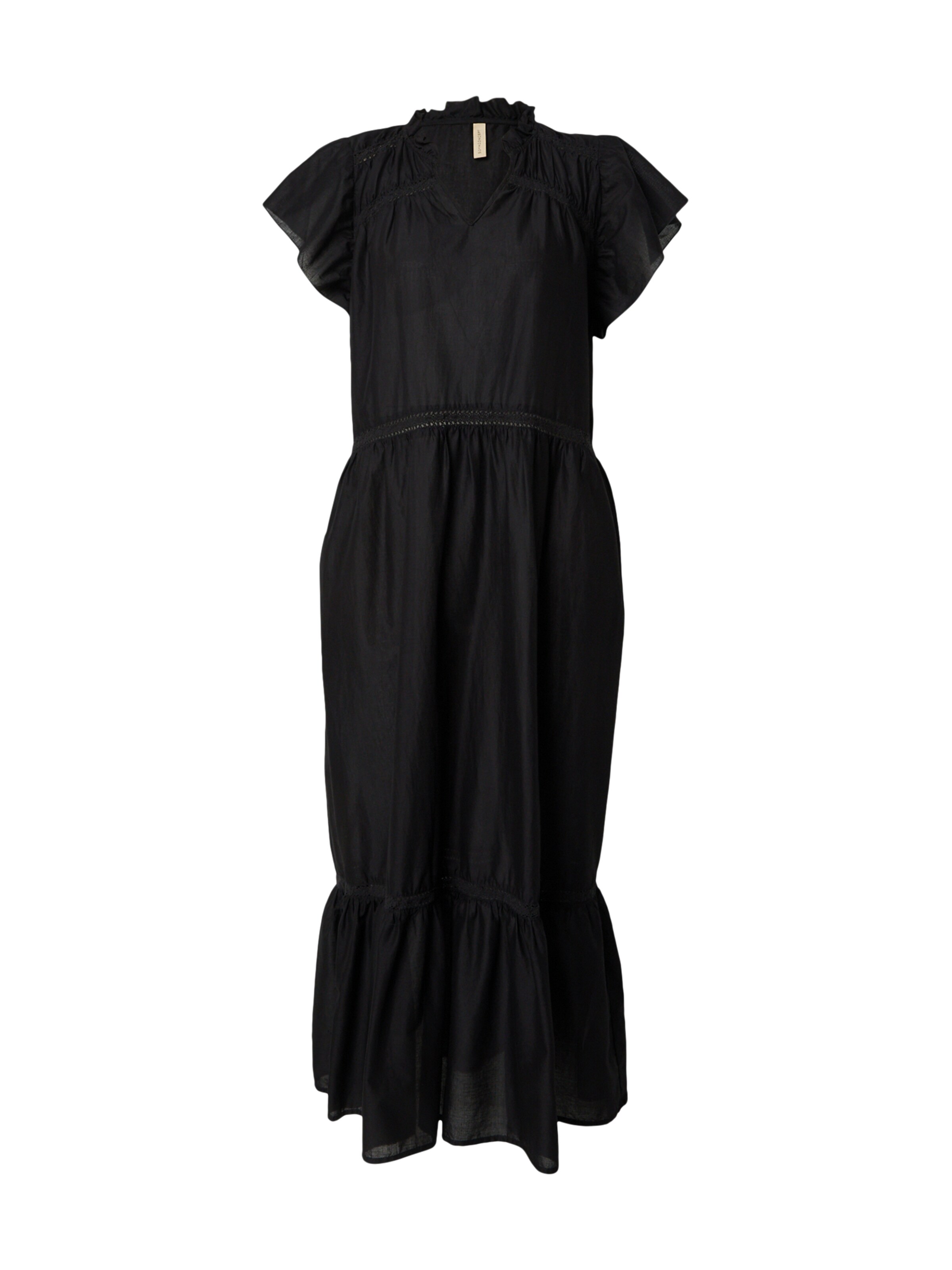Soyaconcept - Vestido 'CALISTE 26' en negro: frente