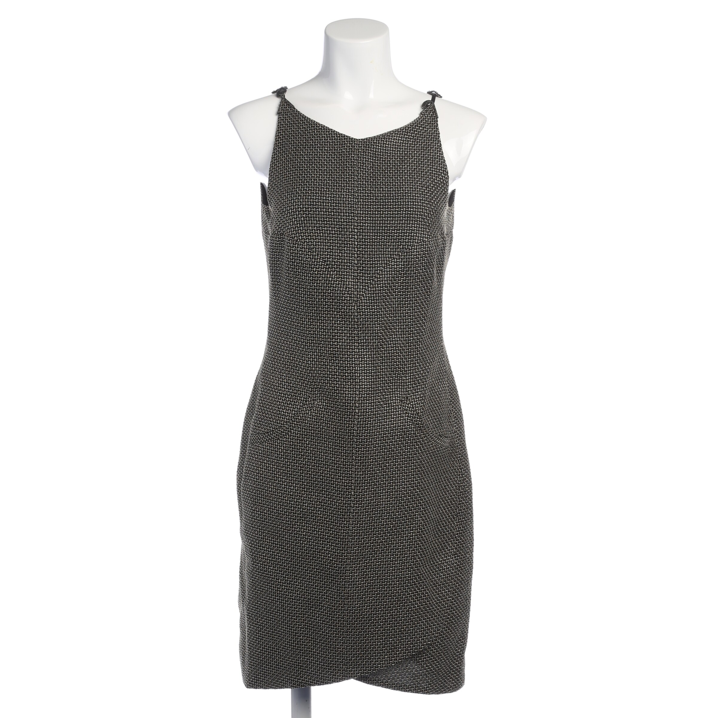 CHANEL Kleid M in Schwarz: Vorderseite